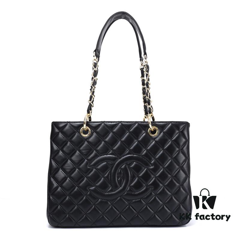 Chanel Hampstead Shopping Bag, Imported French Lambskin, Top-Quality Original Hardware