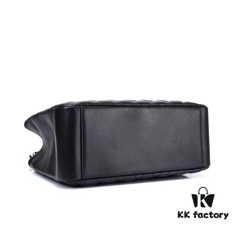 Chanel Hampstead Shopping Tote Bag - Authentic Imported French Lambskin, Top-Quality Original Hardware