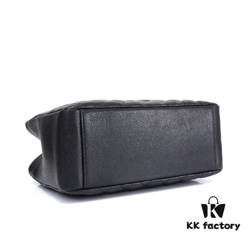 Chanel Hampstead Shopping Tote Bag, Genuine French Imported Calfskin with Quilted Texture, Top-Quality Original Hardware, One-Size Fits All, Stylish and Versatile for Any Occasion