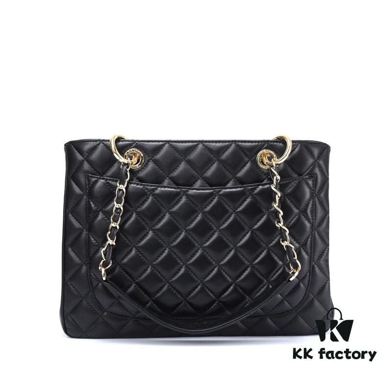 Chanel Hampstead Shopping Bag, Imported French Lambskin, Top-Quality Original Hardware