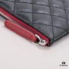 Silver Button with Box Chanel Caviar Leather Quilted Clutch Bag Latest Official Website Release Fashionable and Elegant