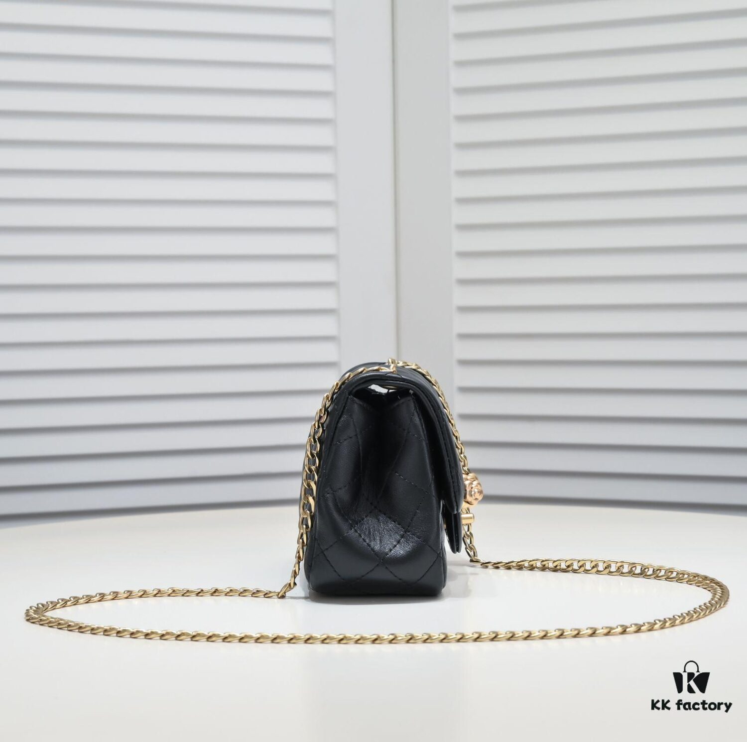 Small CHANEL Camellia Slide Buckle Series 9101