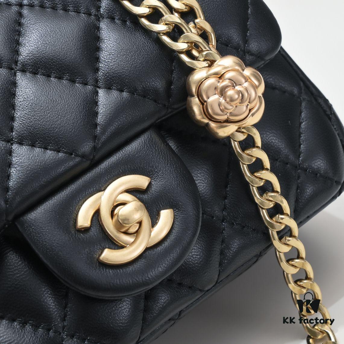 Small CHANEL Camellia Slide Buckle Series 9101