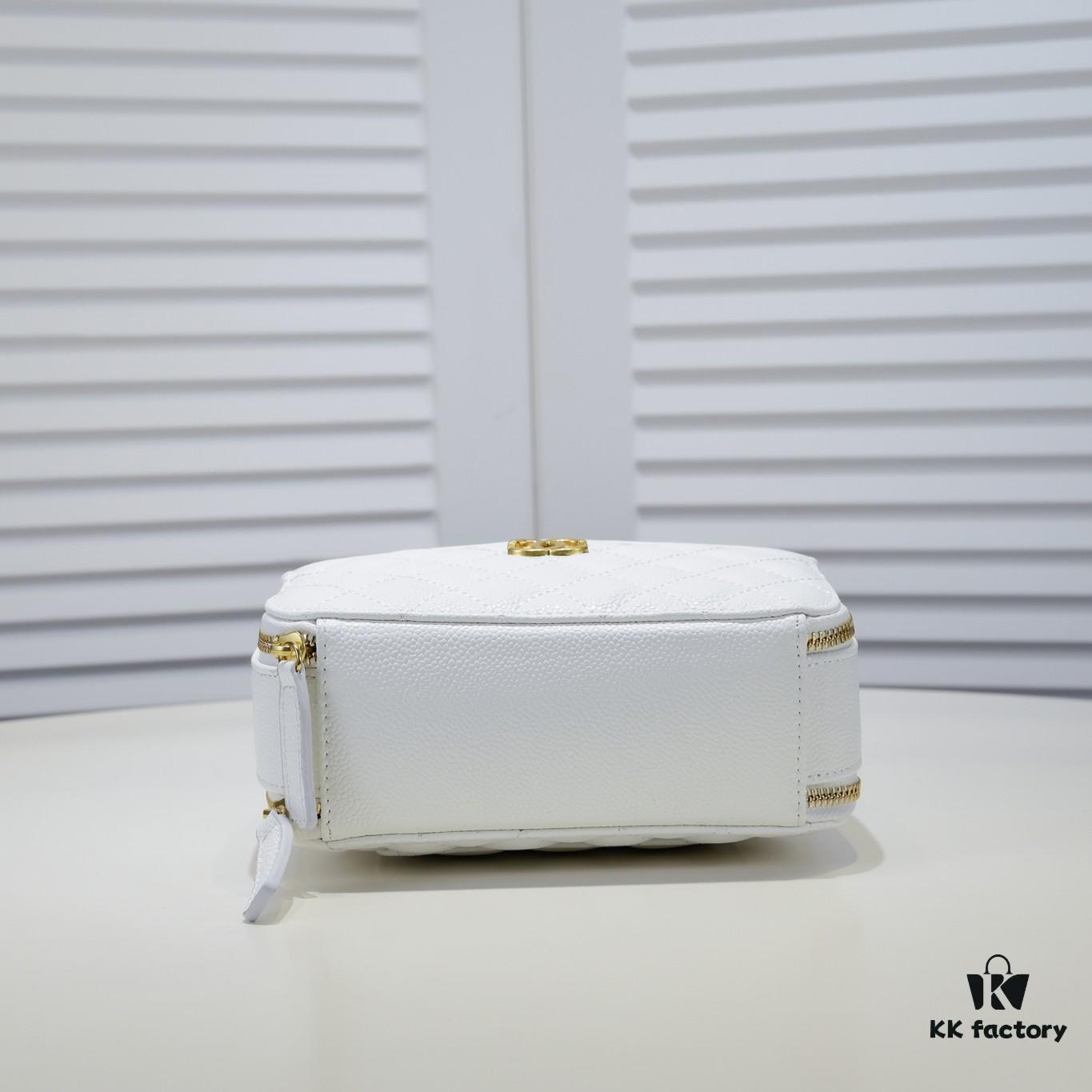 Chanel Official Website Caviar Handle Letter Bag Double C Camera Chain Crossbody Bag, Model No. 9081, Size: 20*9*15cm