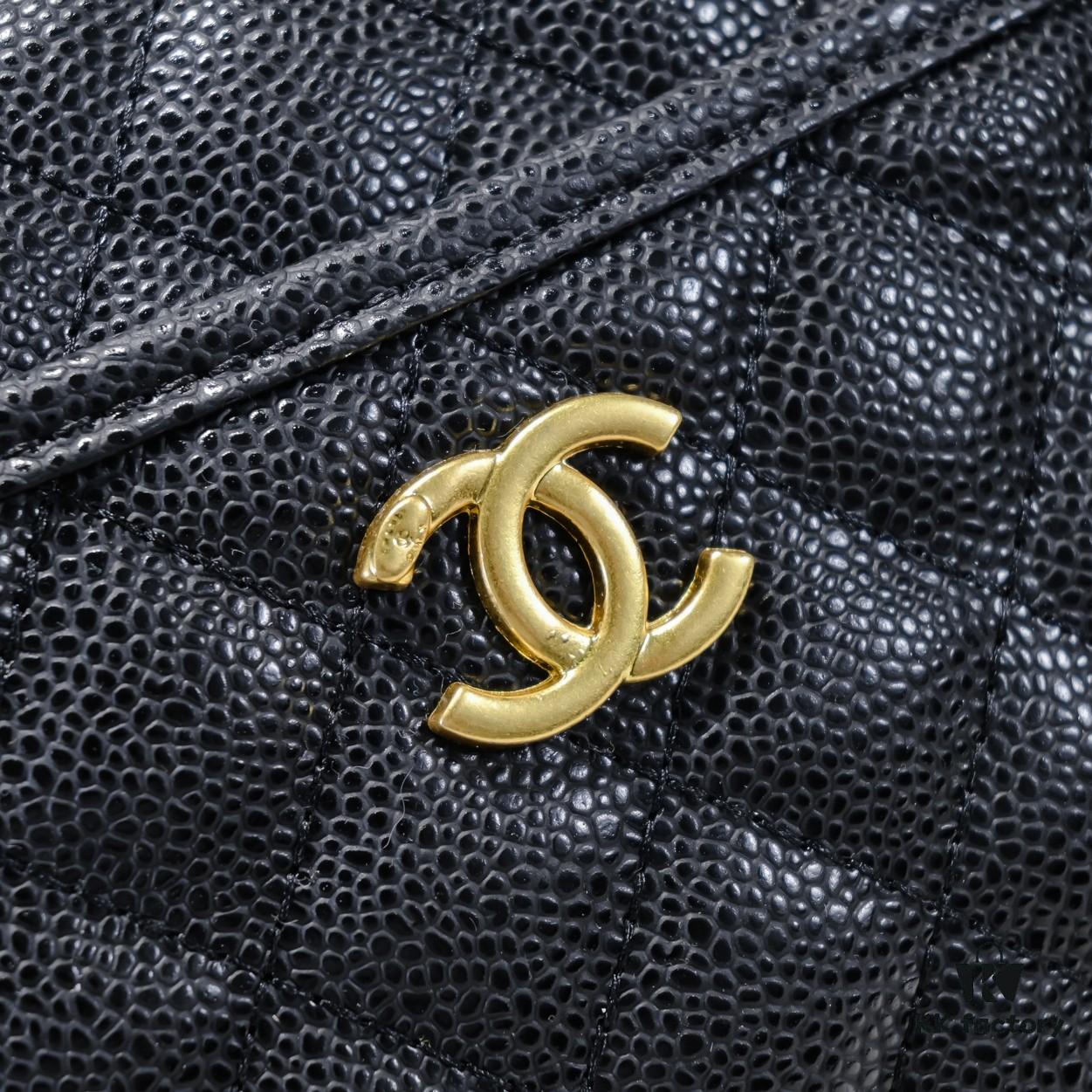 Chanel Official Website, Caviar Handle Letter Bag Double C Camera Chain Crossbody Bag, Model No. 9081, Size: 20*9*15cm