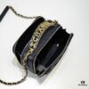 Chanel Official Website, Caviar Handle Letter Bag Double C Camera Chain Crossbody Bag, Model No. 9081, Size: 20*9*15cm