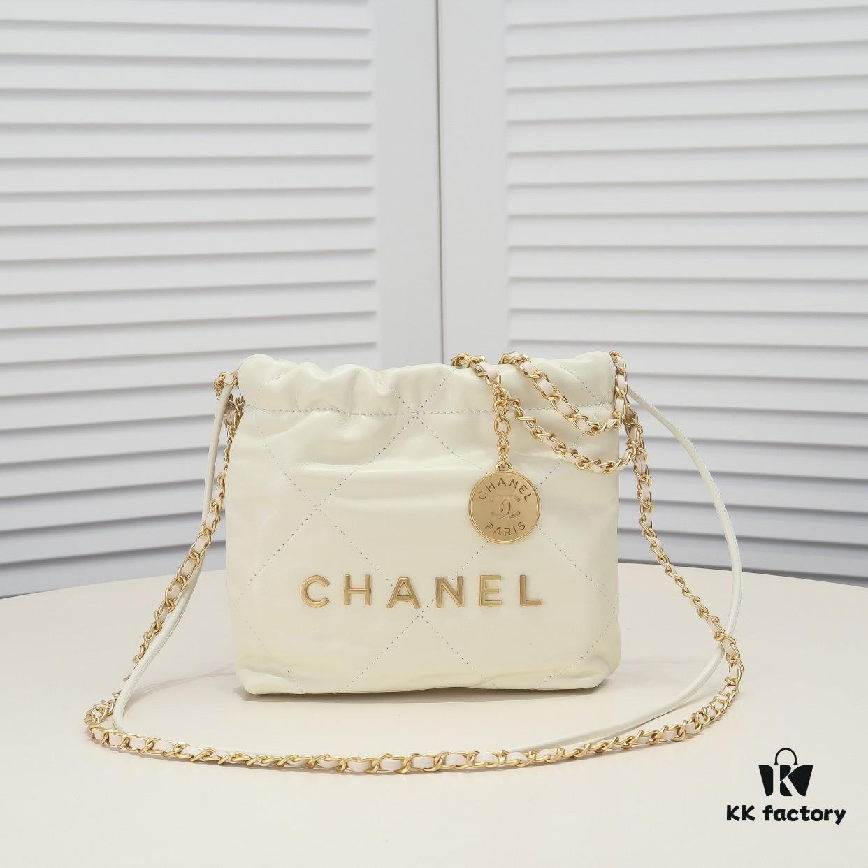 Chanel Mini 22 Bag in Classic Black from Spring/Summer 2023 Collection