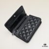 CHANEL WOC Classic Fortune Bag, Full Lambskin Inside and Out, Original Hardware, Convertible Chain for Crossbody or Shoulder Wear, Can Be Stowed to Use as a Clutch