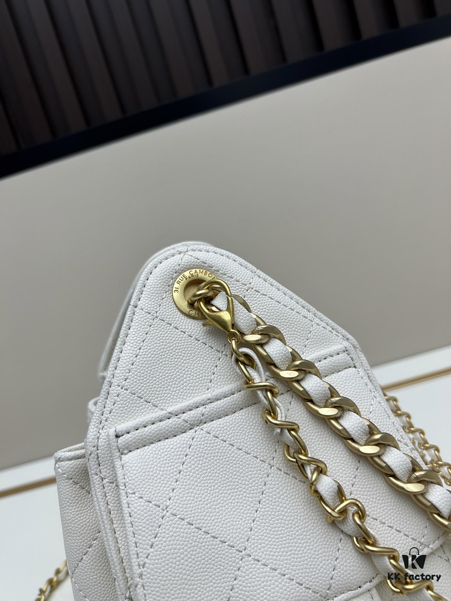 Mini Chanel 25C Hobo Bag in Suede Matte Finish - Vintage Coin Button Drawstring Bucket Bag with Quilted Pattern and Retro Black-Gold Chain