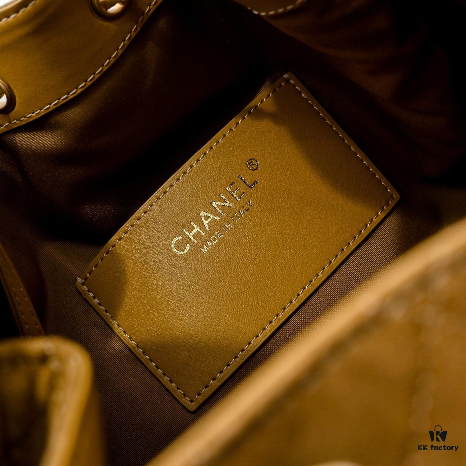 Large Upgraded Chanel 25C Hobo Bag in Suede Calfskin - Vintage Bucket Bag with Drawstring Closure, Quilted Diamond Pattern, Retro Gold-Tone Hardware and Classic Chain Design