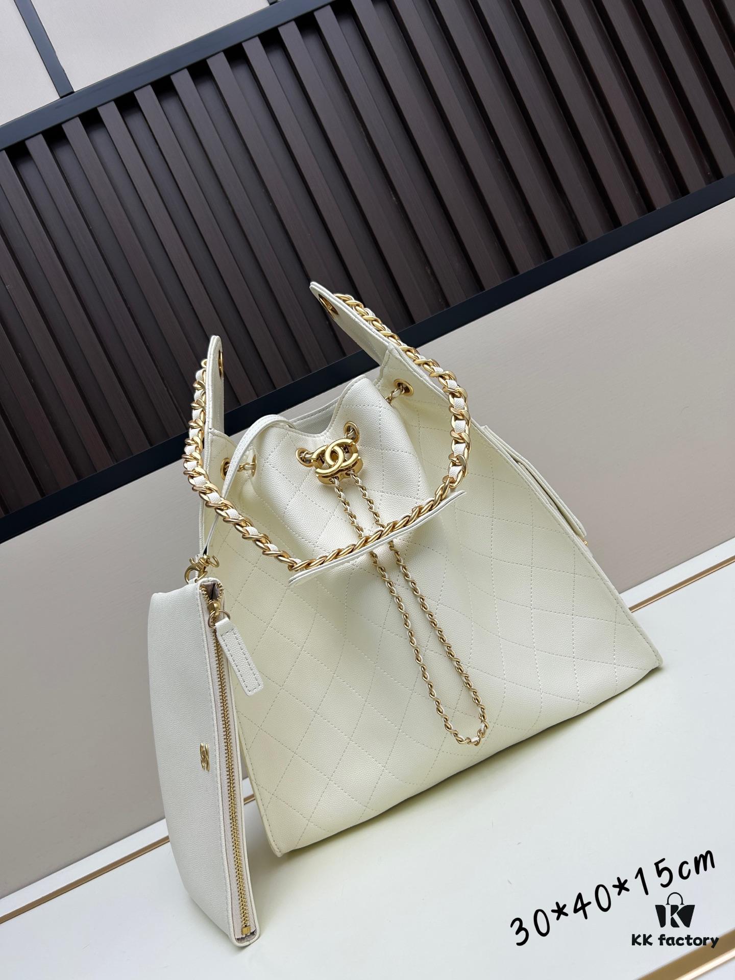 Large Vegan Leather, Suede-Like Texture, Upgraded Version of Chanel 25C Style Hobo Bag, Vintage-Inspired Bucket Bag with Drawstring Closure, Quilted Diamond Pattern, Retro Gold-Tone Hardware, Classic Chain Design