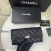 CHANEL Le Boy Long Wallet - Model A80286, Calfskin Leather with Hardware, Authentic Quality, Complete Packaging