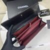 CHANEL Le Boy Long Wallet A80286 Lambskin Antique Silver Hardware, Original Quality, Full Packaging