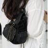 CHANEL 25S Spring/Summer Bestseller Series Mesh Netting Backpack