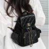 CHANEL 25S Spring/Summer Bestseller Series Mesh Netting Backpack