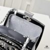 Limited Edition CHANEL Diamond Powder Case - Sparkling and Elegant, A Must-Have Fashion Accessory