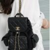 CHANEL 25S Spring/Summer Bestseller Series Mesh Netting Backpack