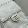 Upgraded Chanel 25C Hobo Bag in Quilted Calfskin - Small Vintage-Inspired Drawstring Bucket Bag with Retro Gold-Tone Hardware and Classic Chain Design