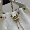Upgraded Chanel 25C Hobo Bag in Quilted Calfskin - Small Vintage-Inspired Drawstring Bucket Bag with Retro Gold-Tone Hardware and Classic Chain Design