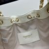 Upgraded Chanel 25C Hobo Bag in Quilted Calfskin - Small Vintage-Inspired Drawstring Bucket Bag with Retro Gold-Tone Hardware and Classic Chain Design