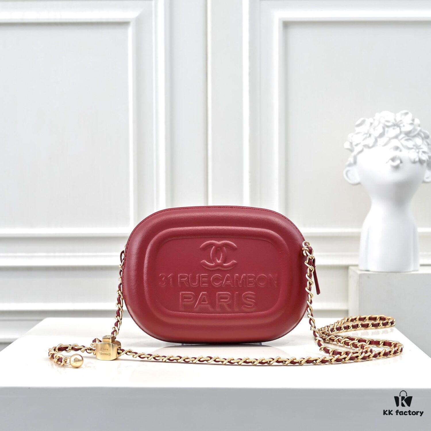 CHANEL 25C Pre-Spring Vacation Collection Mini Camera Bag in Gold Tone