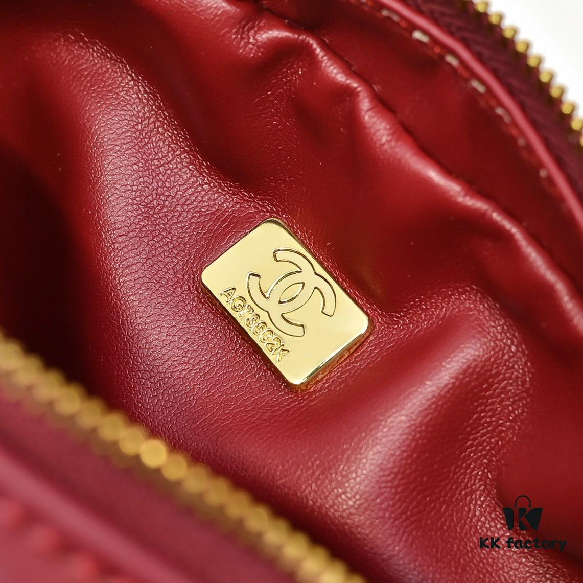 CHANEL 25C Pre-Spring Vacation Collection Mini Camera Bag in Gold Tone