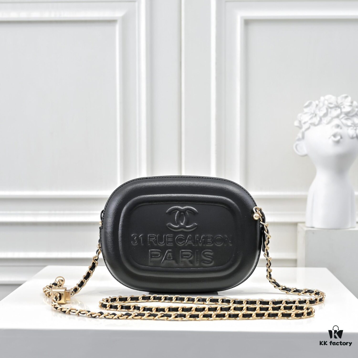 CHANEL 25C Spring Vacation Collection Mini Camera Bag in Gold Tone