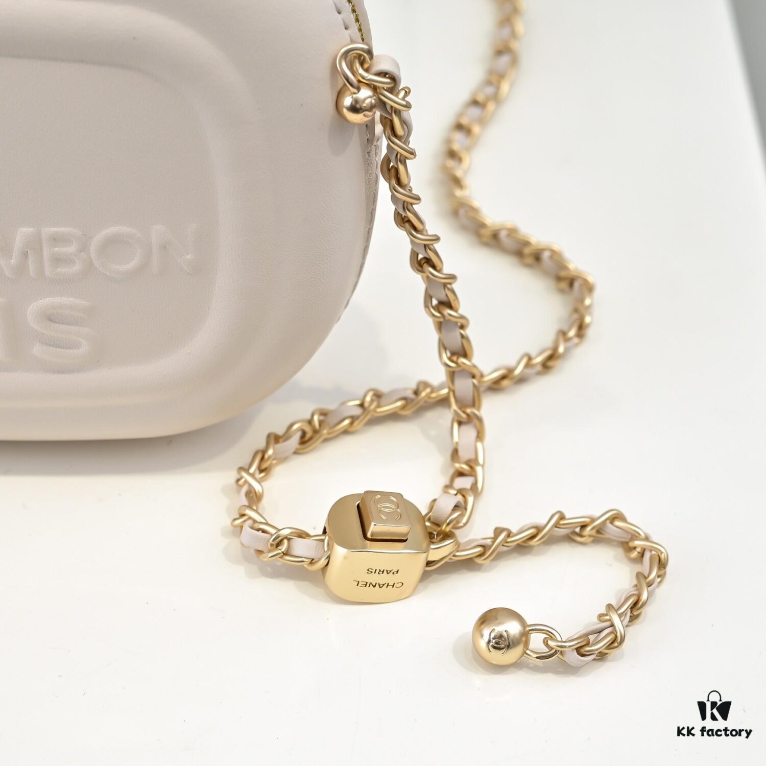 CHANEL 25C Pre-Spring Vacation Collection. Gold Mini Camera Bag