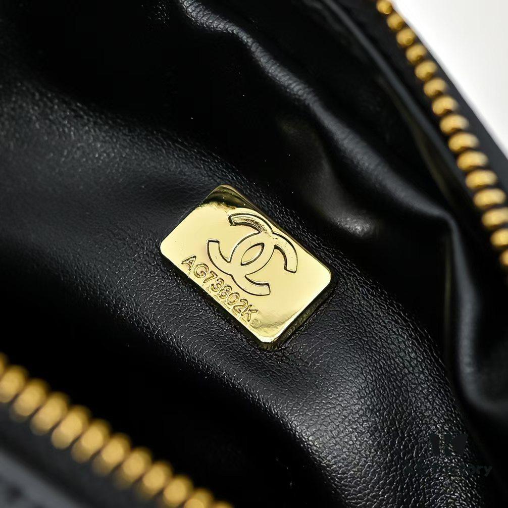 CHANEL 25C Spring Vacation Collection Mini Camera Bag in Gold Tone