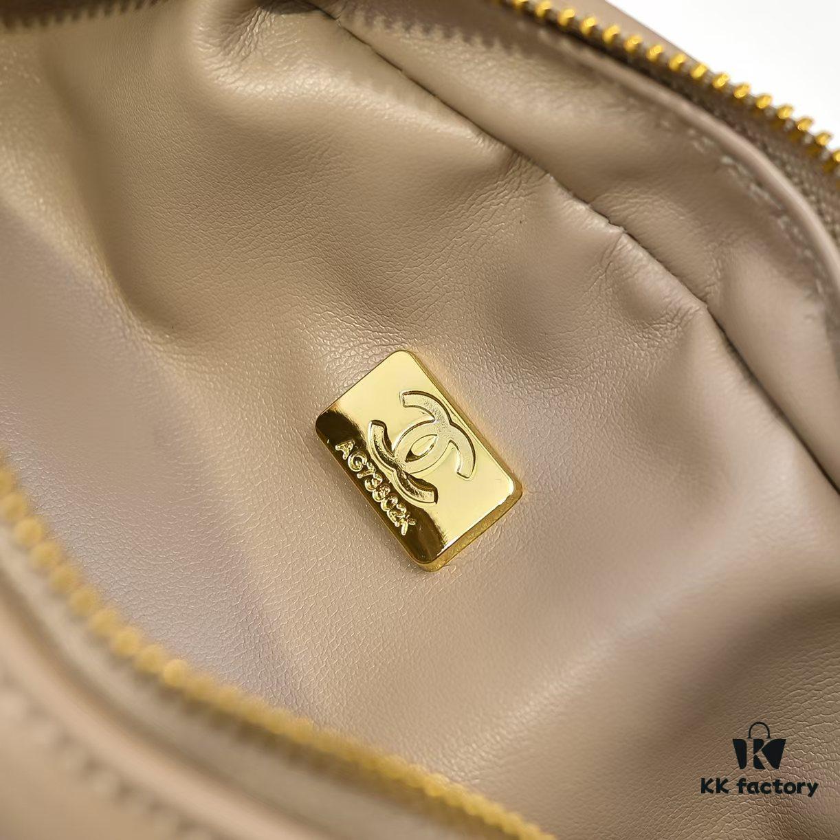 CHANEL 25C Pre-Spring Vacation Collection Mini Camera Bag in Gold Tone