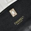 Chanel 25C Spring/Summer New Arrival Logo Tote Backpack Crossbody Bag Calfskin with Gold-Tone Metal Hardware