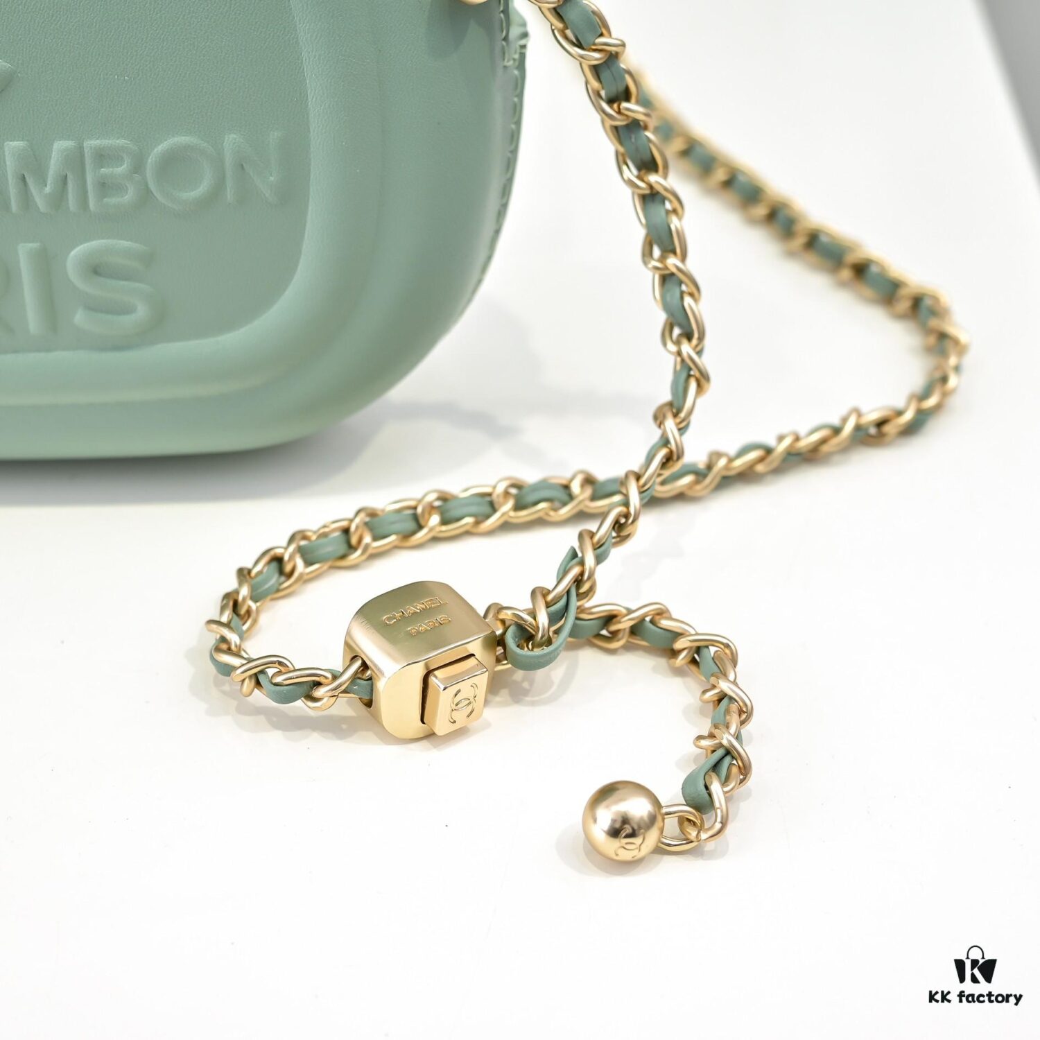 CHANEL 25C Pre-Spring Vacation Collection Gold Mini Camera Bag