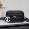 New Arrival with Box Words Fail! No Wonder So Many Are Looking for This Black and White Chanel Camera Bag