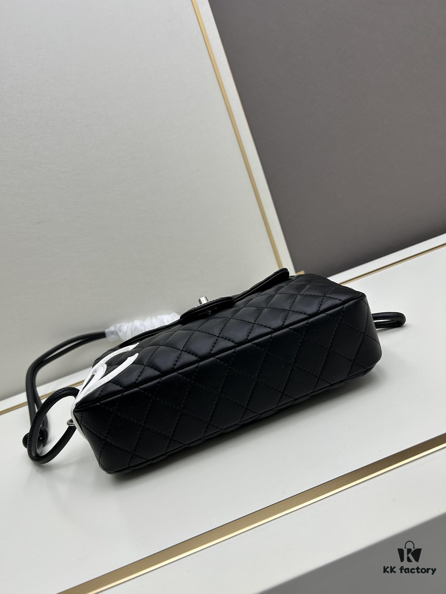 New Arrival with Box Words Fail! No Wonder So Many Are Searching for This Black and White Chanel Camera Bag