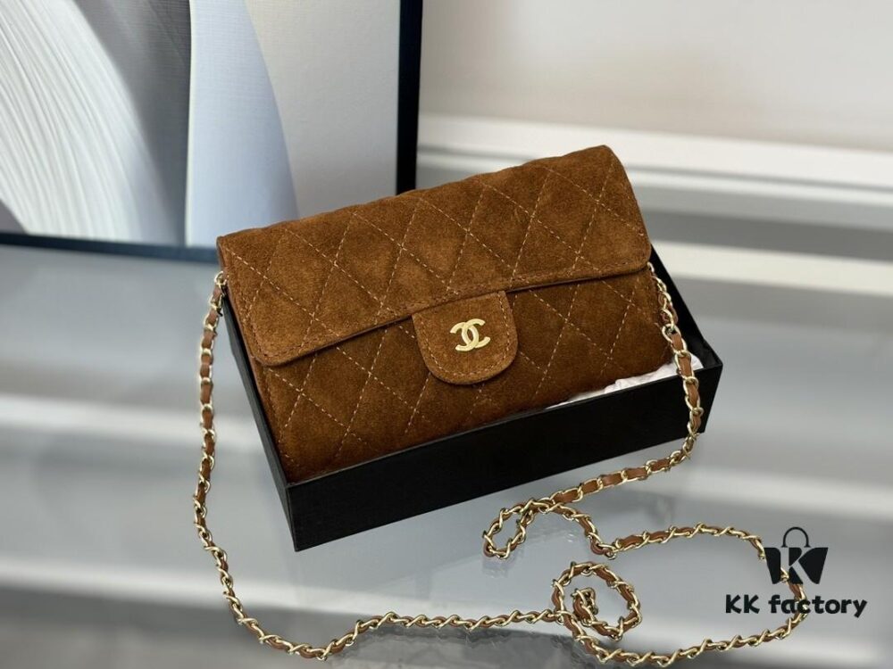 Chanel Suede Leather Handbag