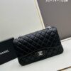 Chanel Classic CF1113 Lambskin Electroplated Hardware with Glazed Coating, Premium Cowhide Gold Tone Trim
