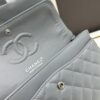 Chanel Classic CF1112 Lambskin Electroplated Hardware with Glazed Coating, Premium Cowhide Gold Tone Clasp