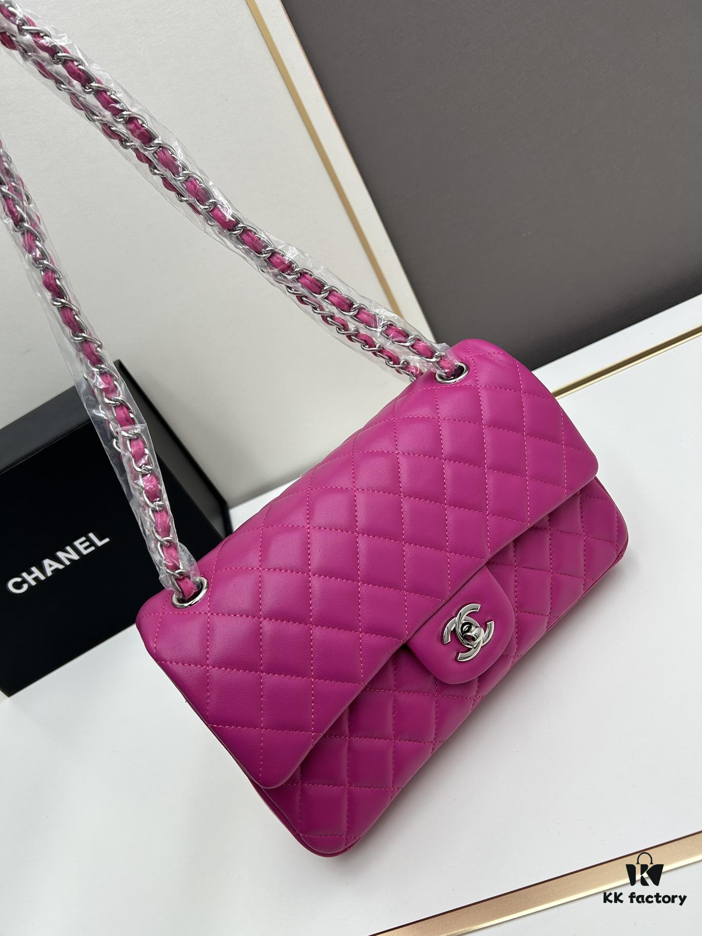 Chanel Classic CF1112, Lambskin with Electroplated Hardware, Special Glaze-Treated Metal Components for Long-Lasting Color Retention, Premium Calfskin with Gold-Tone Hardware – Authentic Custom Import Level, Ultimate Material, Silhouette, and Handfeel Experience, Perfect for Friends' Gatherings, The Most Timeless Classic with Exceptional Value