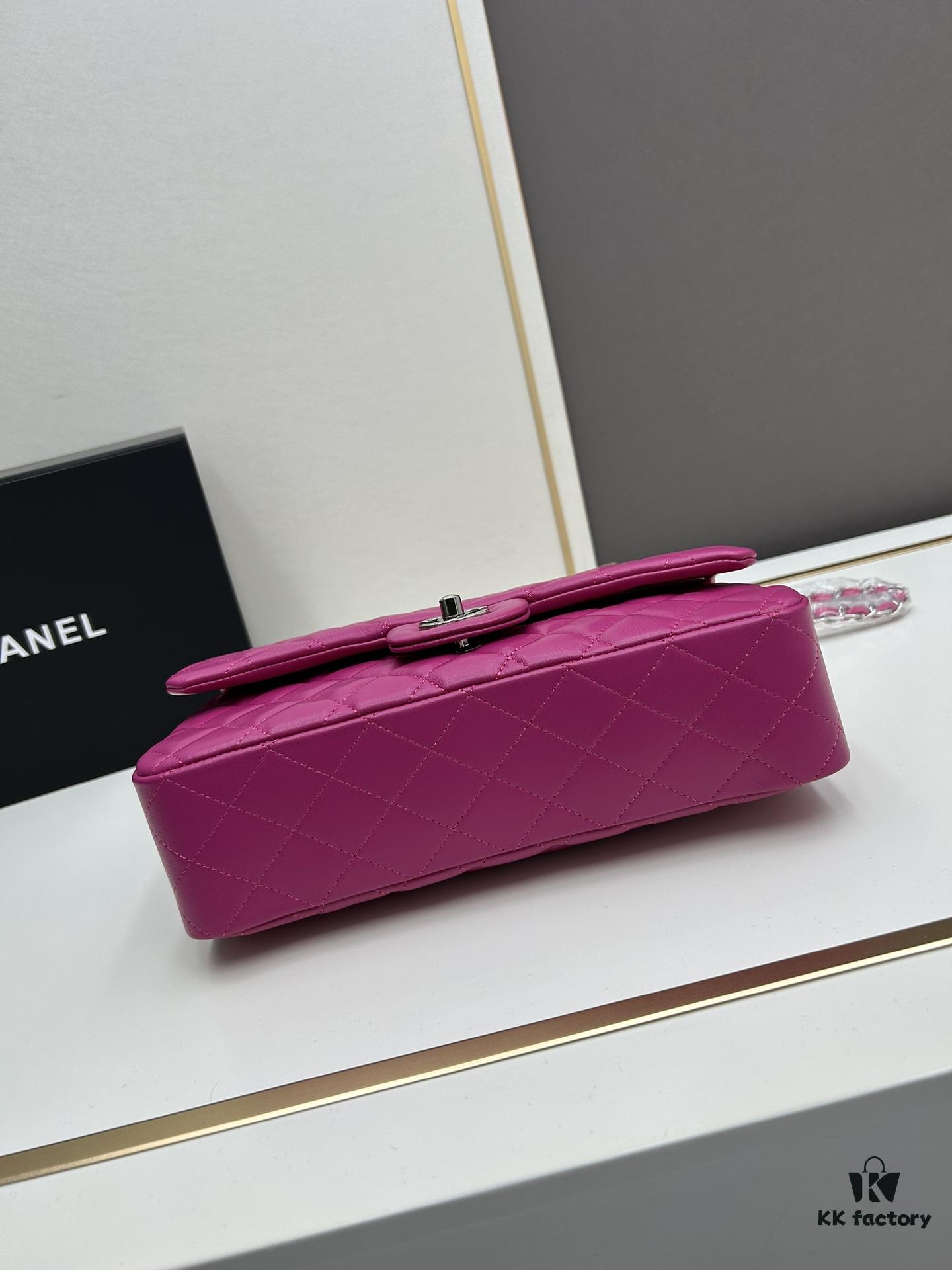 Chanel Classic CF1112, Lambskin with Electroplated Hardware, Special Glaze-Treated Metal Components for Long-Lasting Color Retention, Premium Calfskin with Gold-Tone Hardware – Authentic Custom Import Level, Ultimate Material, Silhouette, and Handfeel Experience, Perfect for Friends' Gatherings, The Most Timeless Classic with Exceptional Value