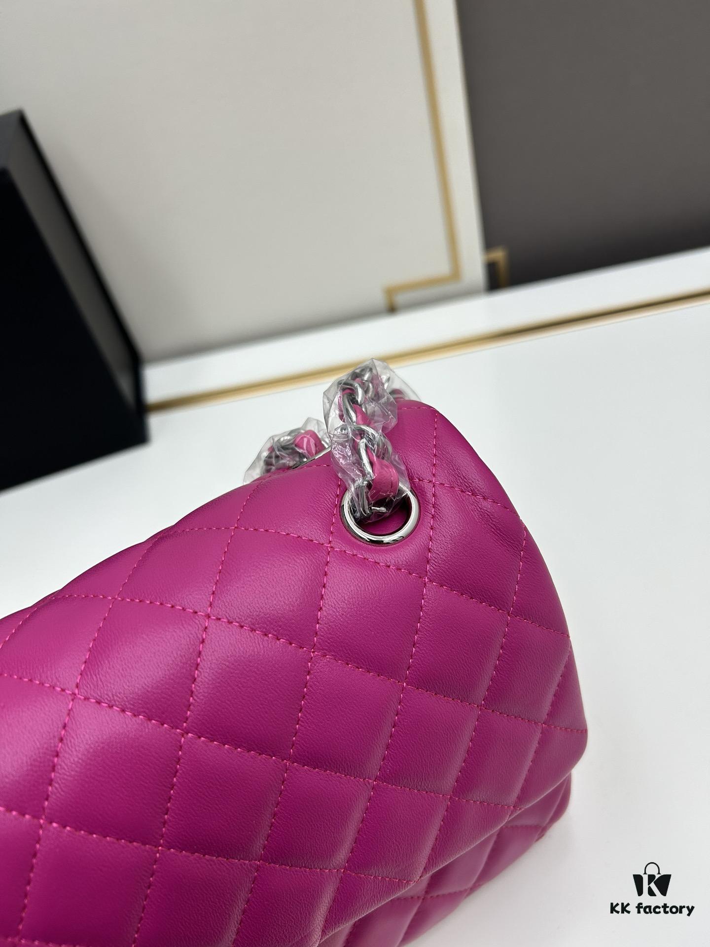 Chanel Classic CF1112, Lambskin with Electroplated Hardware, Special Glaze-Treated Metal Components for Long-Lasting Color Retention, Premium Calfskin with Gold-Tone Hardware – Authentic Custom Import Level, Ultimate Material, Silhouette, and Handfeel Experience, Perfect for Friends' Gatherings, The Most Timeless Classic with Exceptional Value