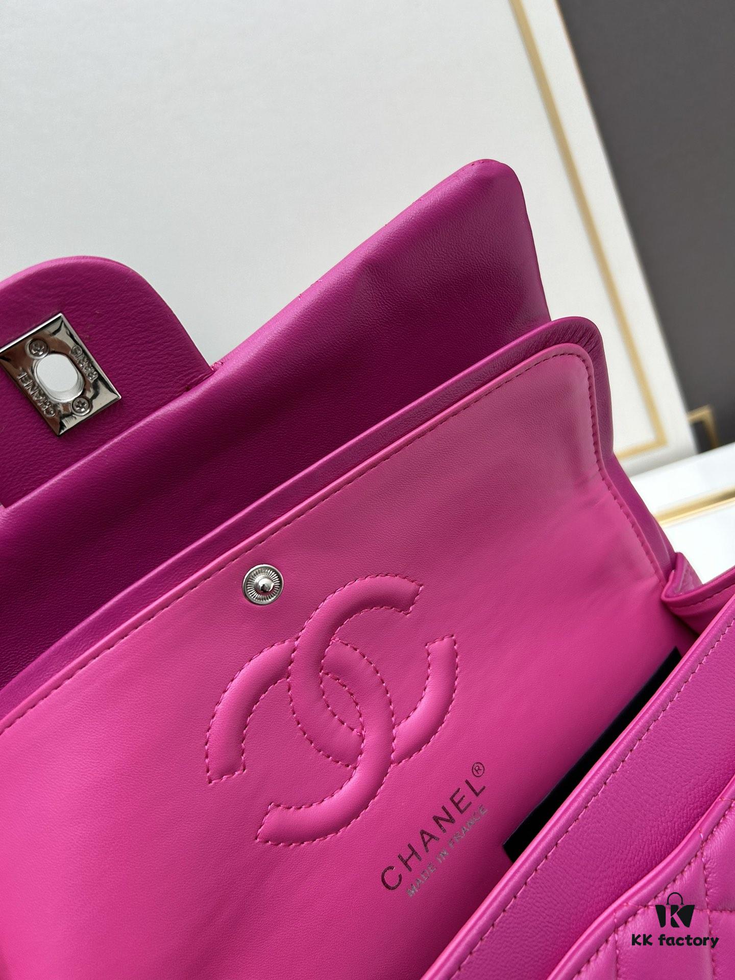 Chanel Classic CF1112, Lambskin with Electroplated Hardware, Special Glaze-Treated Metal Components for Long-Lasting Color Retention, Premium Calfskin with Gold-Tone Hardware – Authentic Custom Import Level, Ultimate Material, Silhouette, and Handfeel Experience, Perfect for Friends' Gatherings, The Most Timeless Classic with Exceptional Value