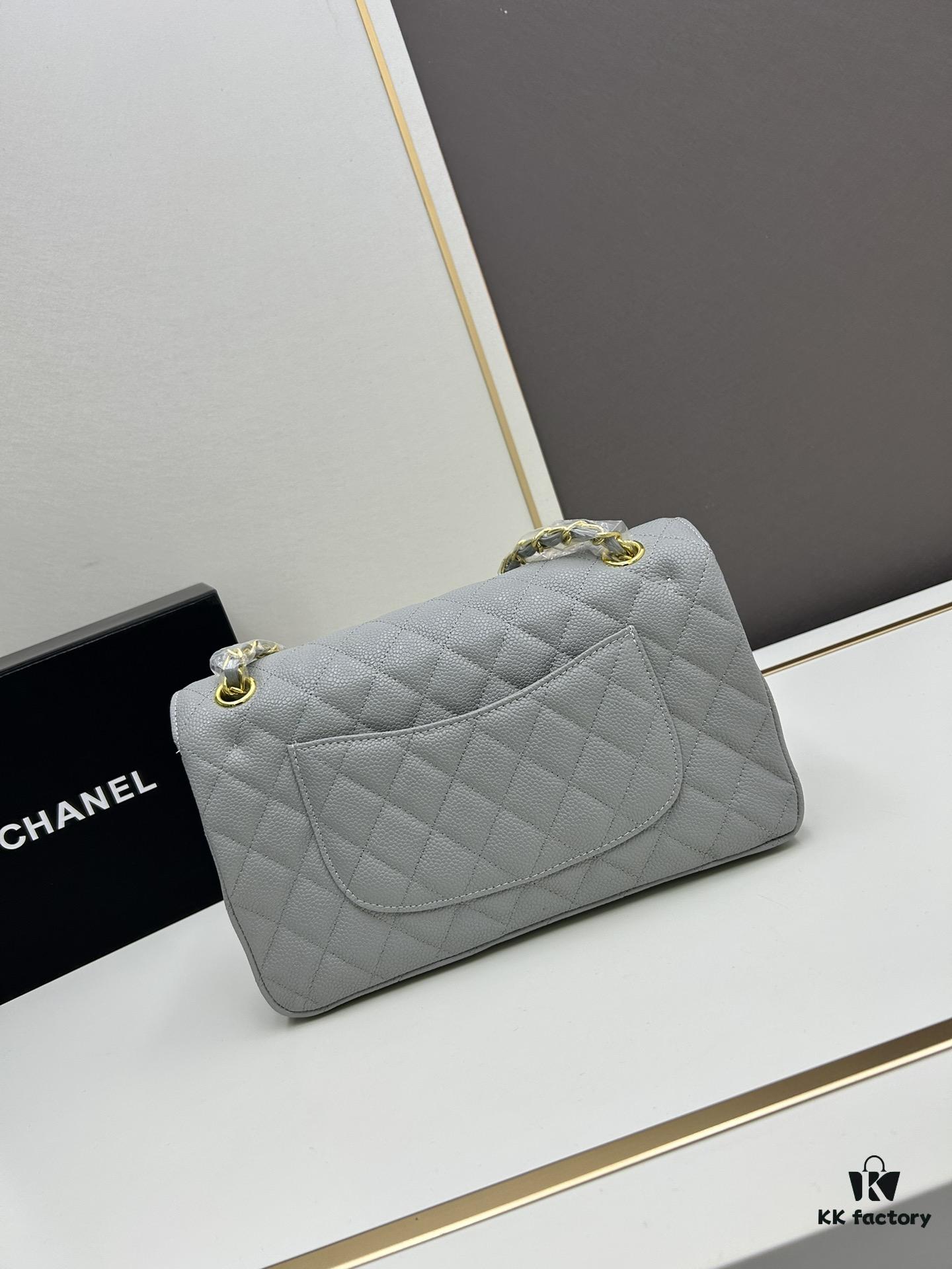 Chanel Classic CF1112 Lambskin Grain Texture, Electroplated Hardware with Special Glaze Coating for Long-Lasting Fade Resistance, Premium Custom Version