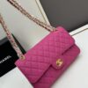Chanel Classic CF1112 Lambskin Quilted Matelassé with Electroplated Hardware, Special Glaze-Treated for Long-Lasting Color