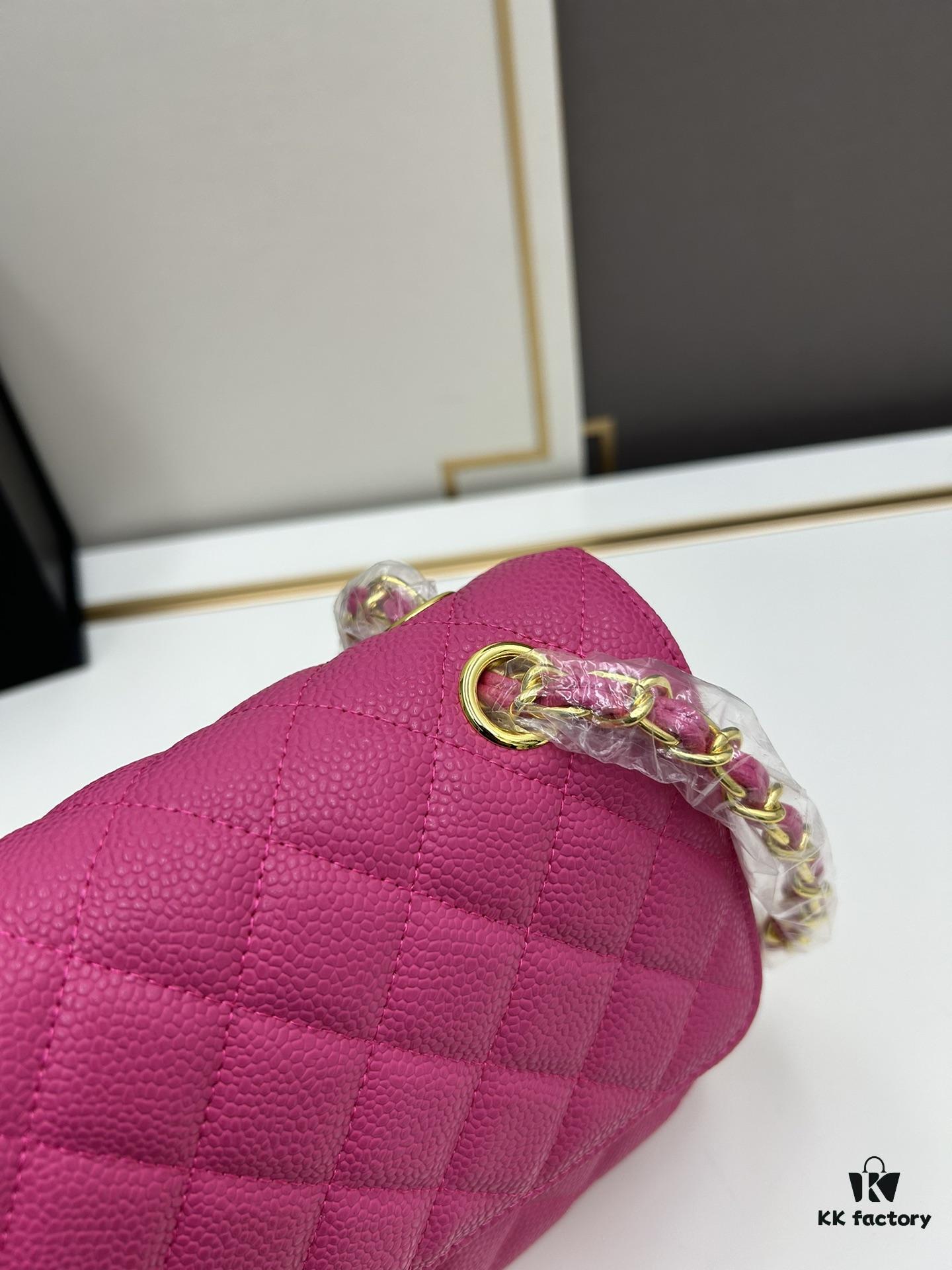 Chanel Classic CF1112 Lambskin Quilted Matelassé with Electroplated Hardware, Special Glaze-Treated for Long-Lasting Color