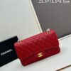 Chanel Classic CF1112, Calf Grain Leather, Electroplated Hardware with Special Glaze Sealing for Long-Lasting Color Retention, Premium Custom Replica Level
