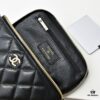 CHANEL24K New Mini Camera Bag - Elegant Lambskin with Metallic Chain, Chic and Versatile Design