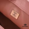 Chanel 23P New Arrival Mini Heart Ball Bag – Matte Crushed Leather with Chain Strap