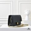 Medium Vintage CHANEL 24K New CF Style, Elegant Smooth Calfskin with Gold-Tone Hardware, Classic Quilted Design, Timeless Retro Chic