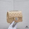 Chanel Beige Crossbody Bag - High-Quality Calfskin, One-to-One Craftsmanship, Inspired by Camera Shape Design