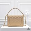 Large Size 👑 CHANEL 24K Autumn-Winter New Arrival, Featuring Unique Texture of Caviar Leather in Large, Medium, and Small Sizes. Can Be Carried by Hand or Worn Crossbody with Detachable Strap